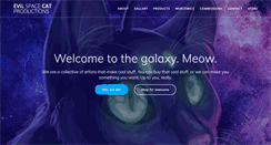Desktop Screenshot of evilspacecat.com