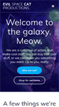 Mobile Screenshot of evilspacecat.com
